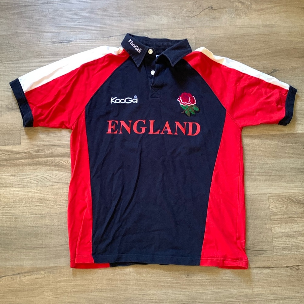 Kooga Made for Rugby England Polo Size Small